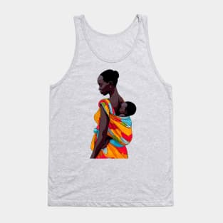 Afrocentric Mother And Baby Tank Top